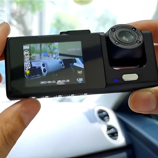 Dashcam Dual Camera for Car with Front and Interior Recording