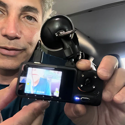 Dashcam Dual Camera for Car with Front and Interior Recording