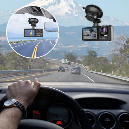Dashcam Dual Camera for Car with Front and Interior Recording
