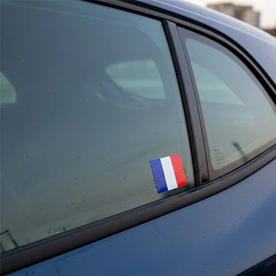Car Sticker Tricolor Flag Durable Vinyl