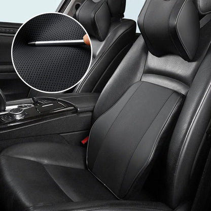 Car Lumbar Cushion and Pillow, Memory Foam Support
