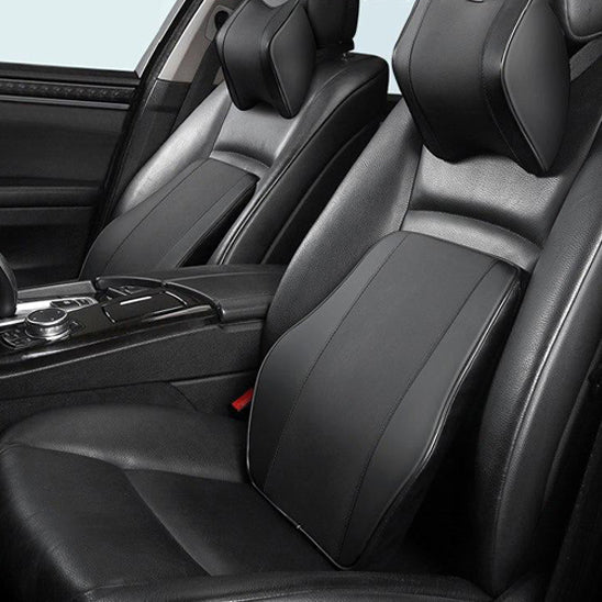 Car Lumbar Cushion and Pillow, Memory Foam Support