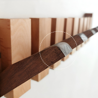 Foldable Wall Hook Rack with Magnetic Design