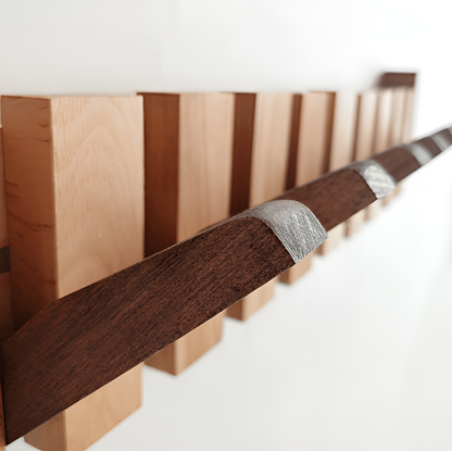 Foldable Wall Hook Rack with Magnetic Design