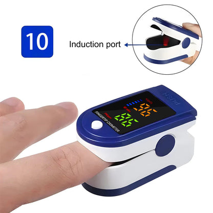 Digital Fingertip Pulse Reader with LED Display