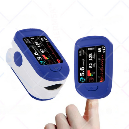 Digital Fingertip Pulse Reader with LED Display