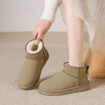 Mini Boots with Sheepskin Lining