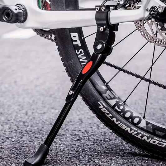 Adjustable Bicycle Kickstand, Robust Side Support for Stable Parking
