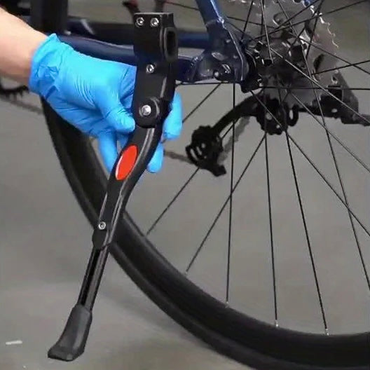 Adjustable Bicycle Kickstand, Robust Side Support for Stable Parking