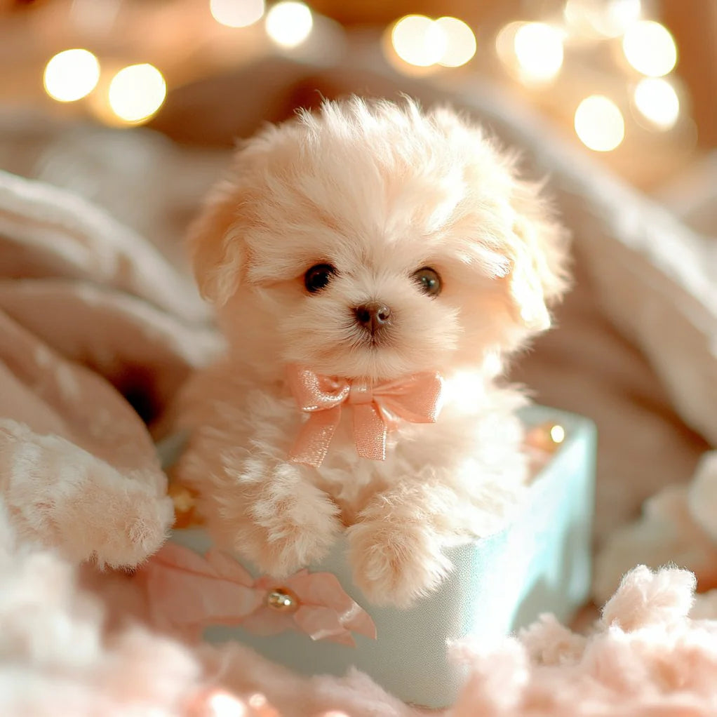 Interactive Plush Robotic Puppy with Touch Activated Movement