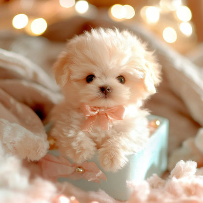 Interactive Plush Robotic Puppy with Touch Activated Movement