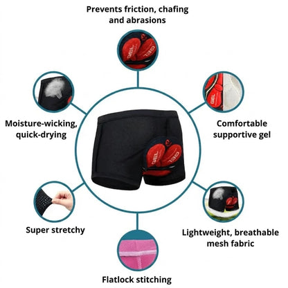 Comfort Motorcycle Riding Shorts