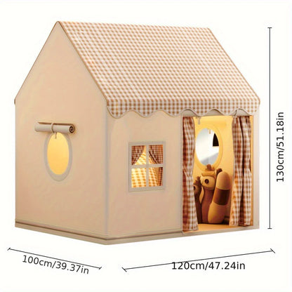 Indoor Playhouse for Kids, Spacious and Cozy Design
