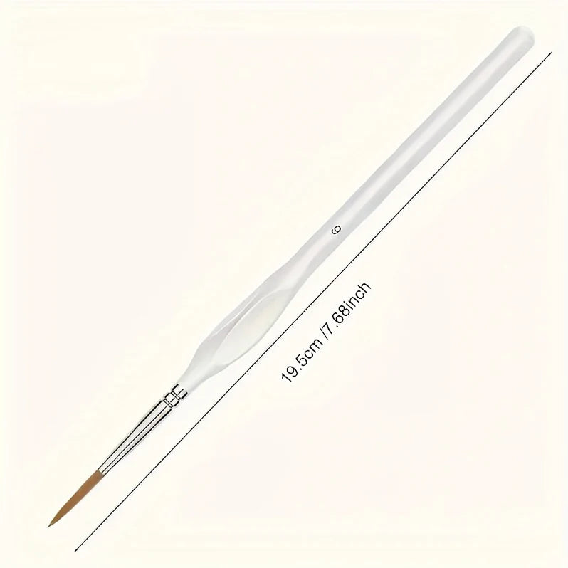 Precision Detail Brush for Accurate Painting and Fine Art, 11 Piece