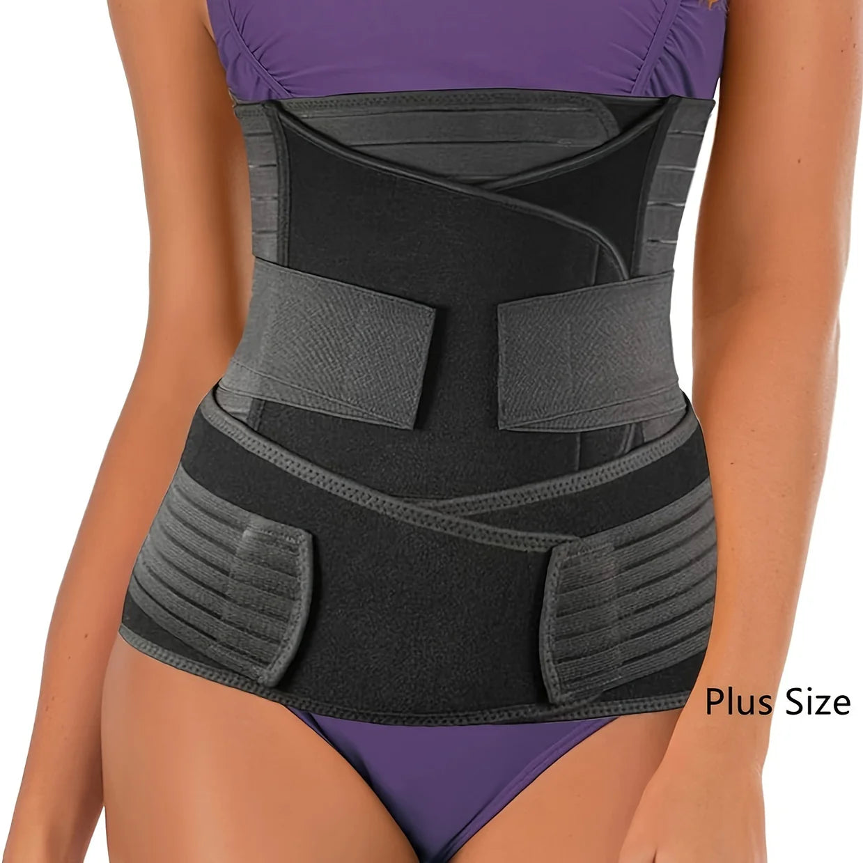 3 in 1 Adjustable Support Band with Breathable Cotton Blend Design