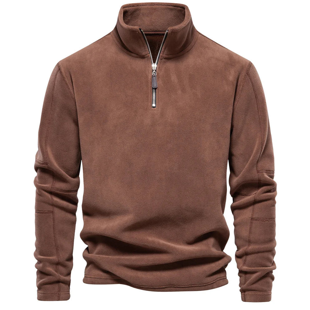 Winter Fleece Pullover, Warm and Comfortable for Men