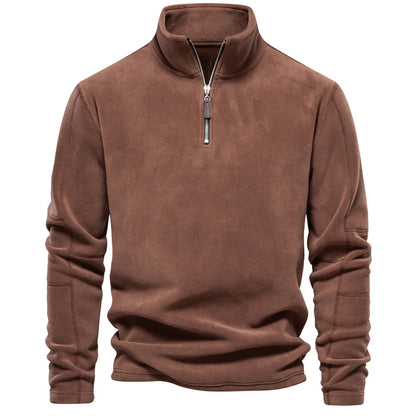 Winter Fleece Pullover, Warm and Comfortable for Men