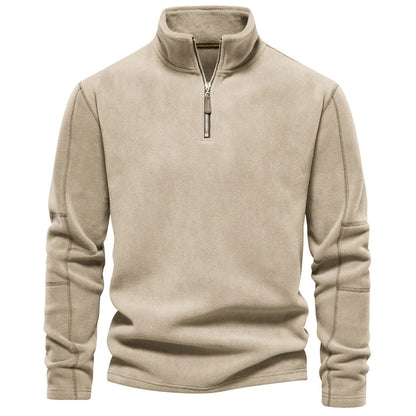 Winter Fleece Pullover, Warm and Comfortable for Men
