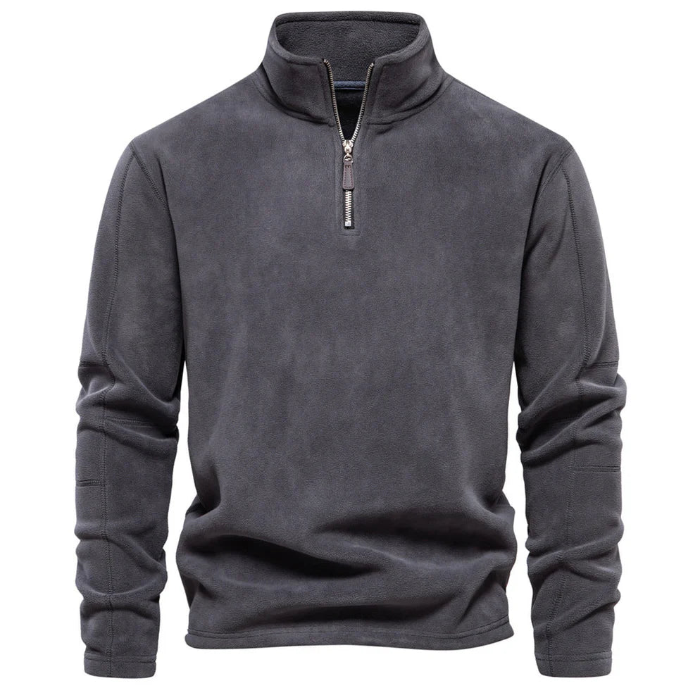 Winter Fleece Pullover, Warm and Comfortable for Men