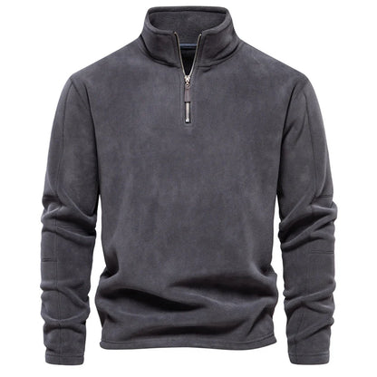 Winter Fleece Pullover, Warm and Comfortable for Men