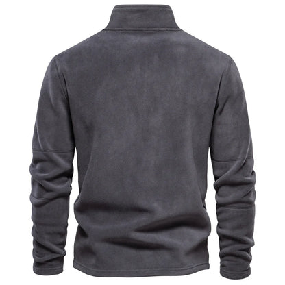 Winter Fleece Pullover, Warm and Comfortable for Men