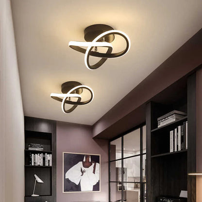 Adjustable LED Ceiling Light, Modern Metal Lighting Fixture