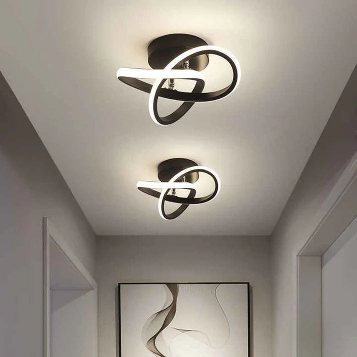 Adjustable LED Ceiling Light, Modern Metal Lighting Fixture