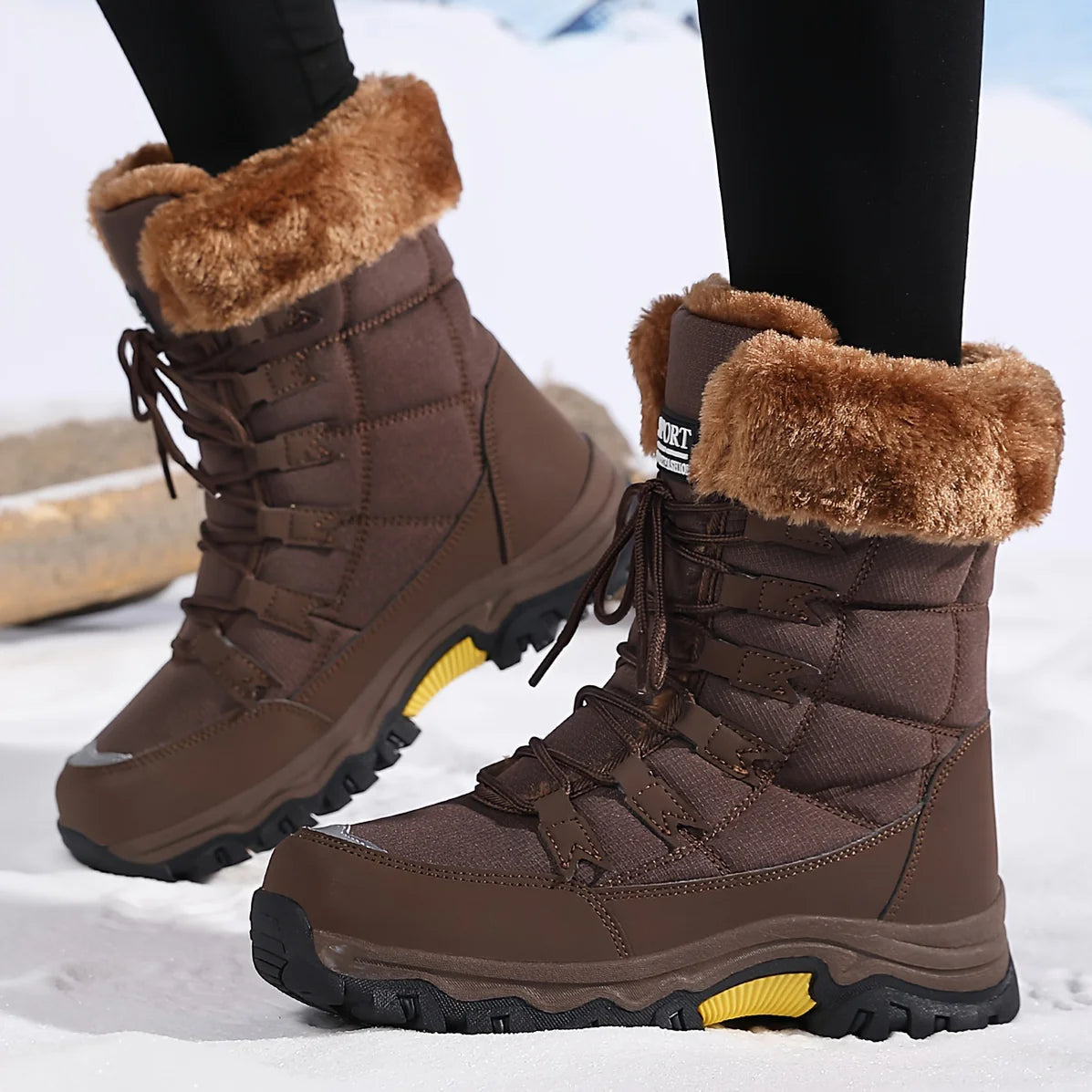 Winter Boots Comfortable Warm Stylish Design for Women