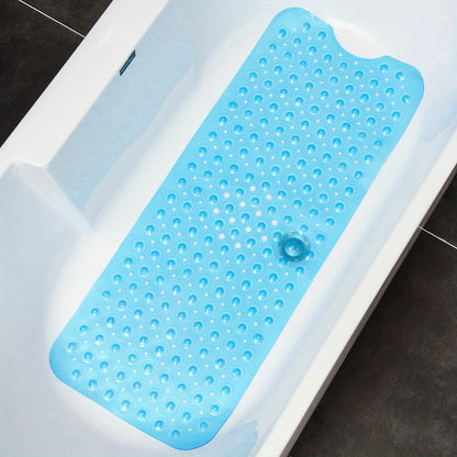 Non Slip Bath Mat XL, Extra Long Anti Skid Shower and Bathtub Mat