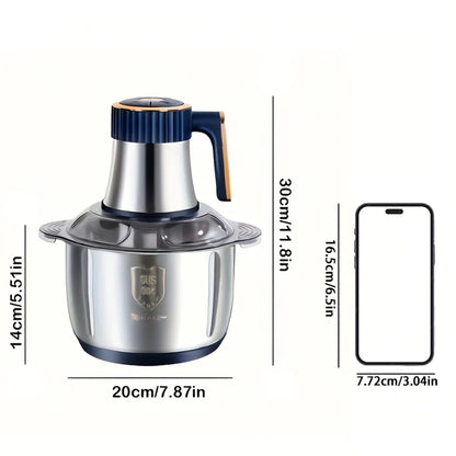 Stainless Steel Meat And Vegetable Chopper, Multifunction Kitchen Machine