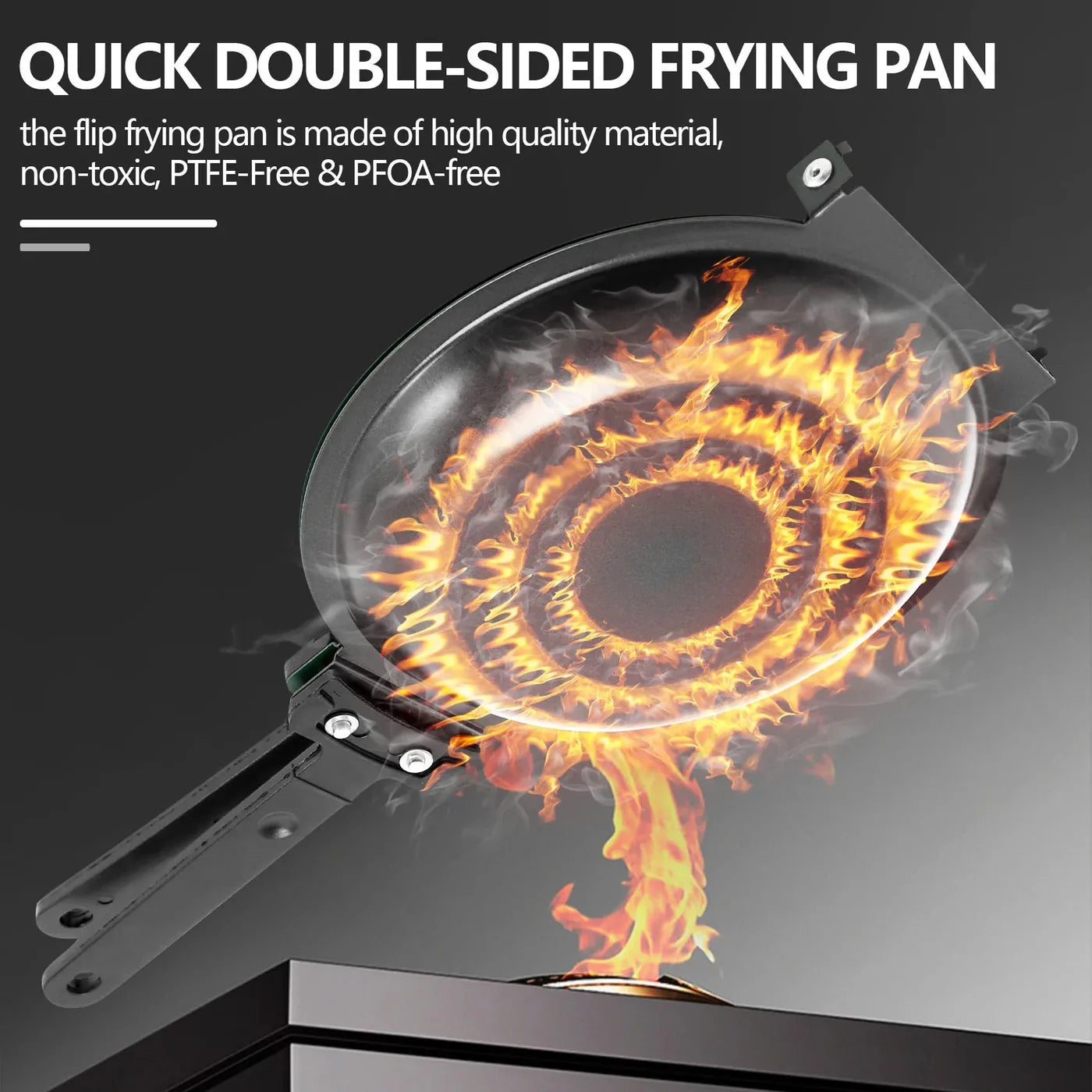 Double-Sided Non-Stick Pancake Pan Stainless Steel