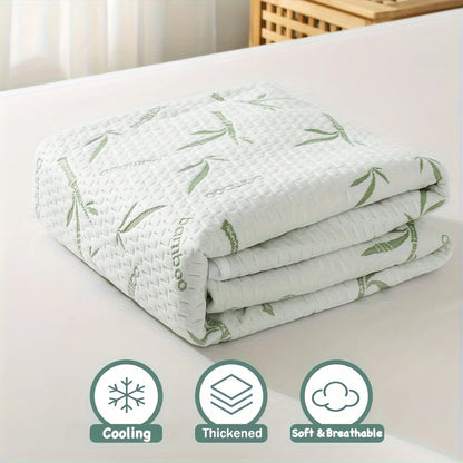 BambooCool Mattress Protector Cooling and Breathable Sleep Comfort