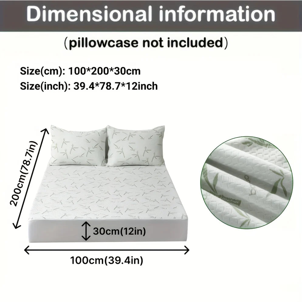BambooCool Mattress Protector Cooling and Breathable Sleep Comfort