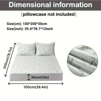 BambooCool Mattress Protector Cooling and Breathable Sleep Comfort