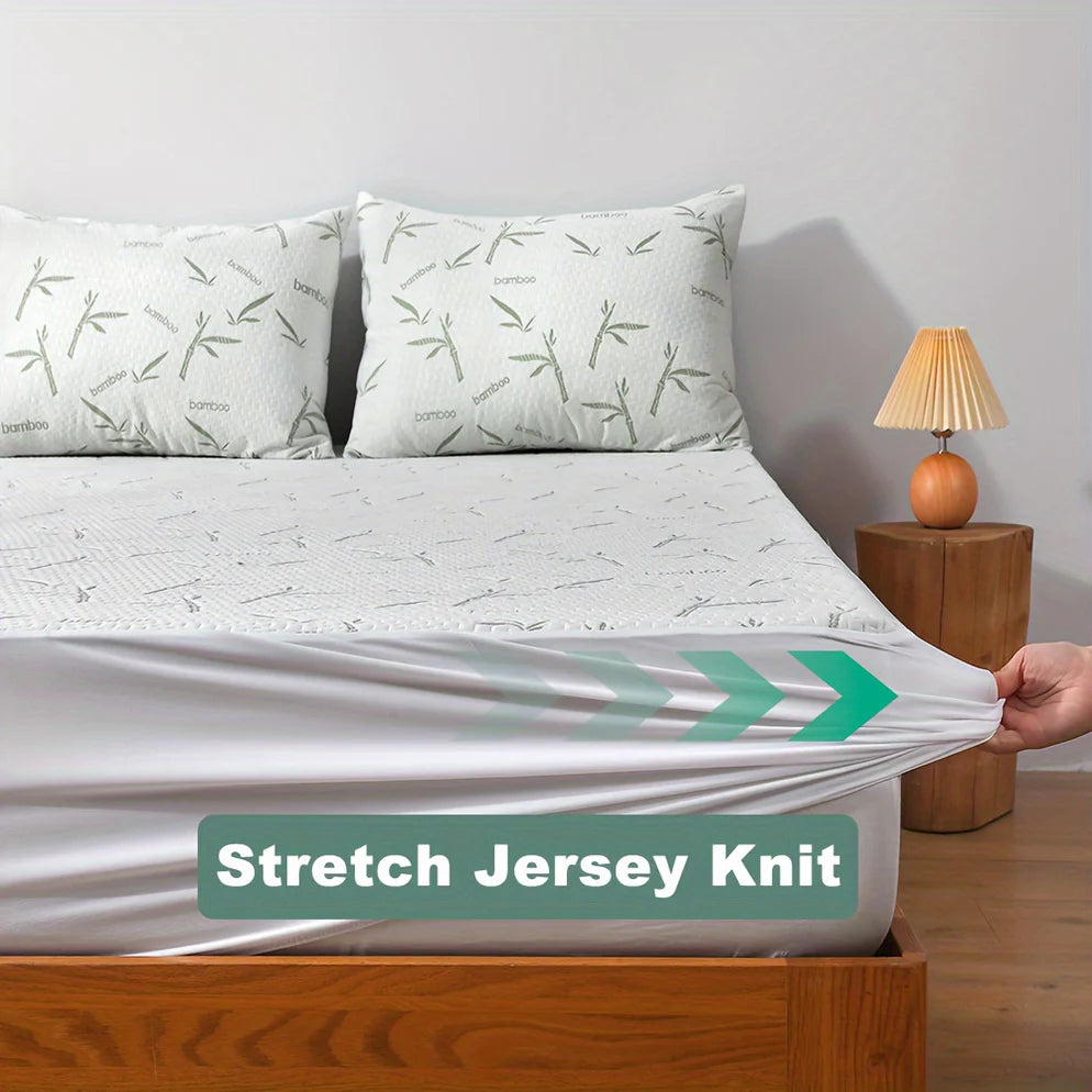 BambooCool Mattress Protector Cooling and Breathable Sleep Comfort