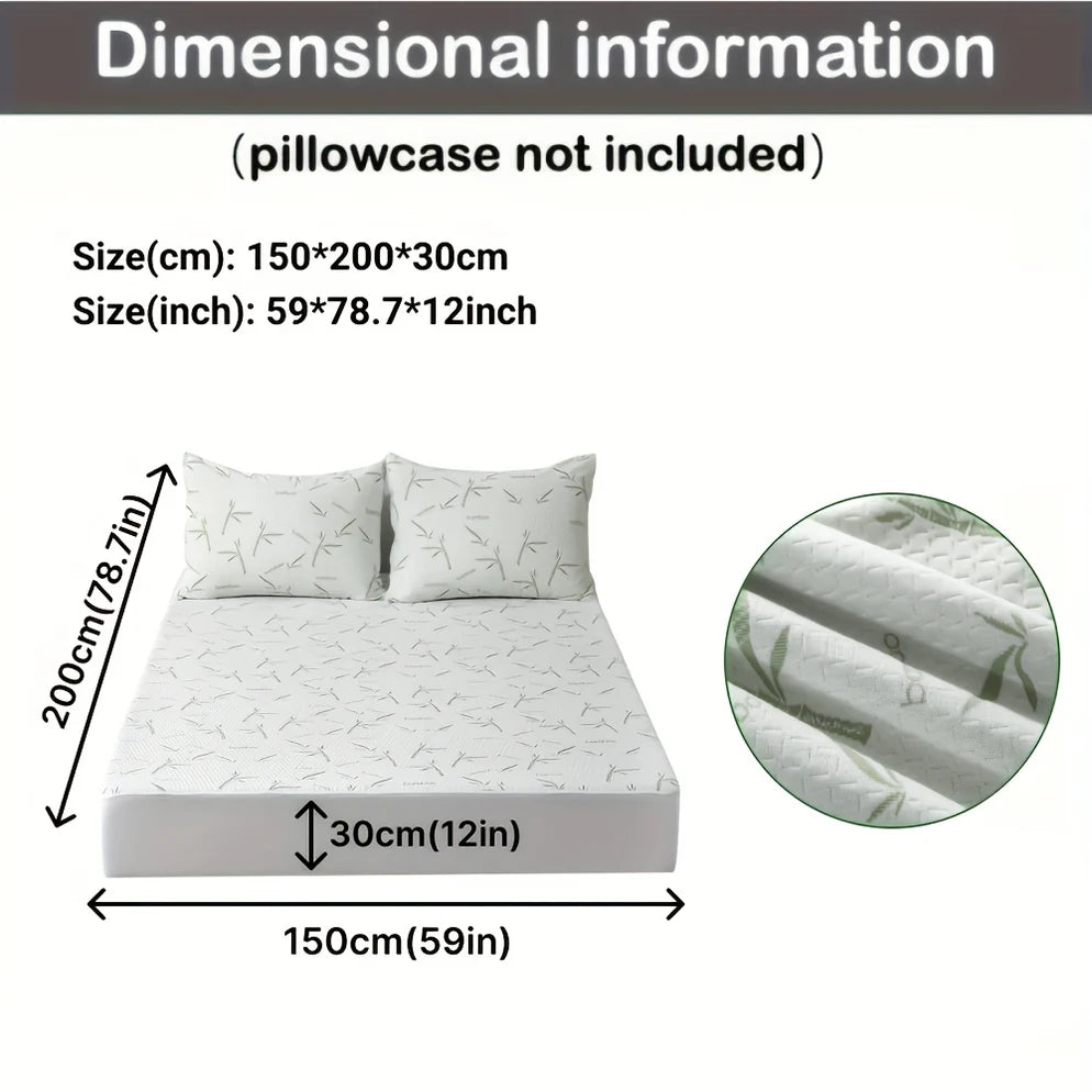 BambooCool Mattress Protector Cooling and Breathable Sleep Comfort