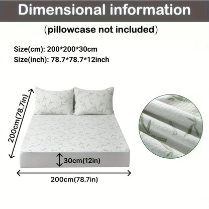BambooCool Mattress Protector Cooling and Breathable Sleep Comfort