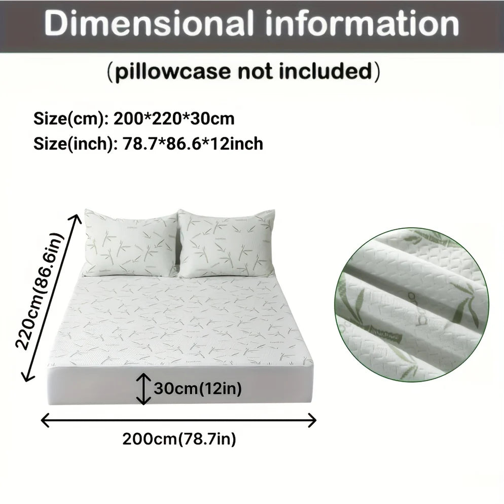 BambooCool Mattress Protector Cooling and Breathable Sleep Comfort