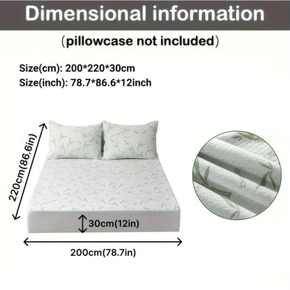 BambooCool Mattress Protector Cooling and Breathable Sleep Comfort
