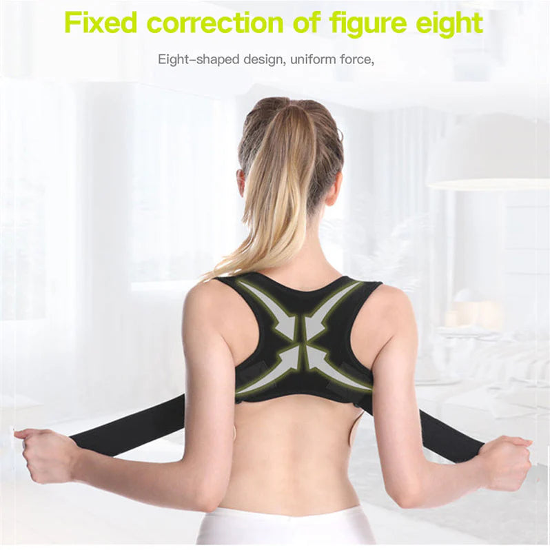 Adjustable Posture Corrector, Back and Shoulder Support for Daily Use
