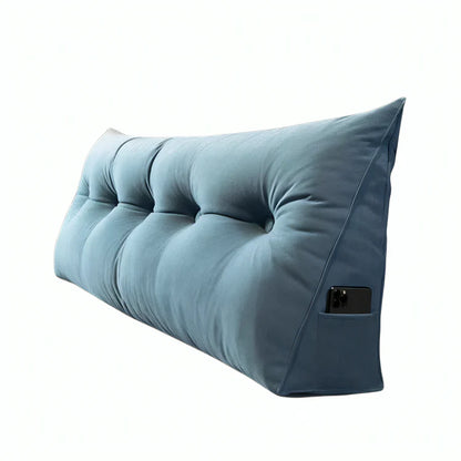 Headboard Support Pillow, Ergonomic Back Cushion for Bed