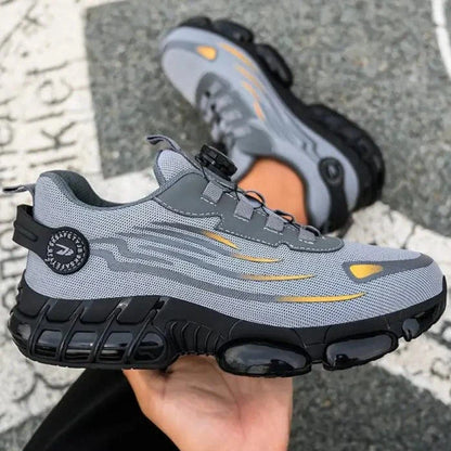 Lightweight Safety Shoes, Slip-On Work Shoes for Men and Women