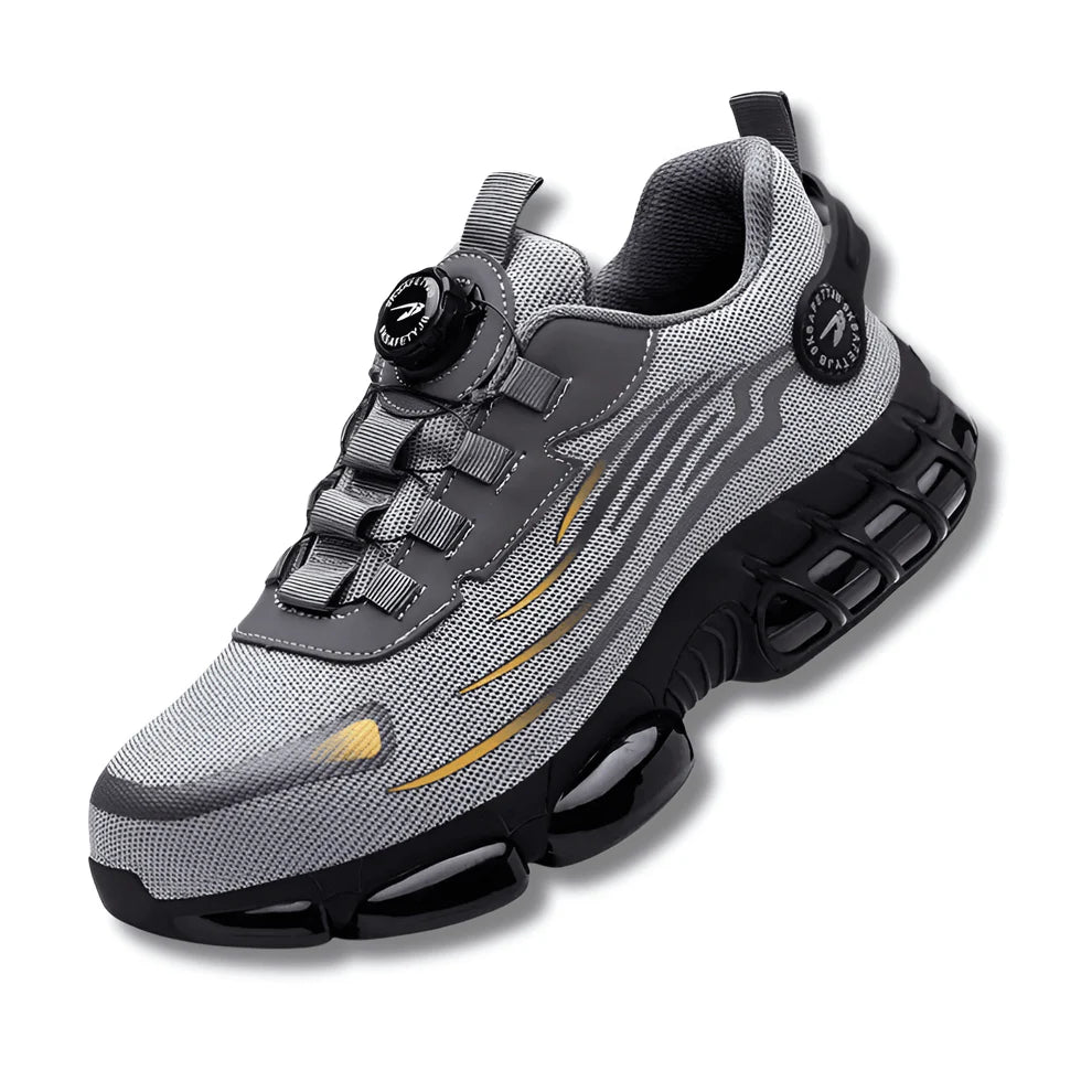 Lightweight Safety Shoes, Slip-On Work Shoes for Men and Women