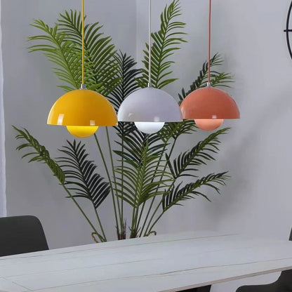 Flowerpot Pendant Lamp, Hanging LED Ceiling Light for Home Decor
