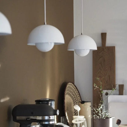 Flowerpot Pendant Lamp, Hanging LED Ceiling Light for Home Decor