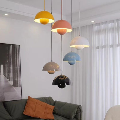 Flowerpot Pendant Lamp, Hanging LED Ceiling Light for Home Decor