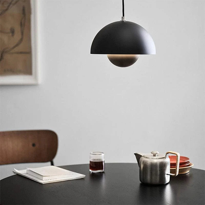 Flowerpot Pendant Lamp, Hanging LED Ceiling Light for Home Decor