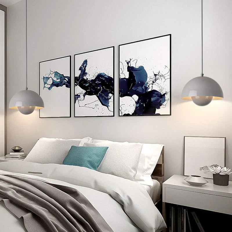 Flowerpot Pendant Lamp, Hanging LED Ceiling Light for Home Decor