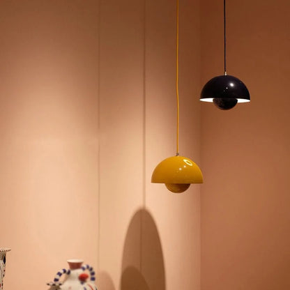 Flowerpot Pendant Lamp, Hanging LED Ceiling Light for Home Decor