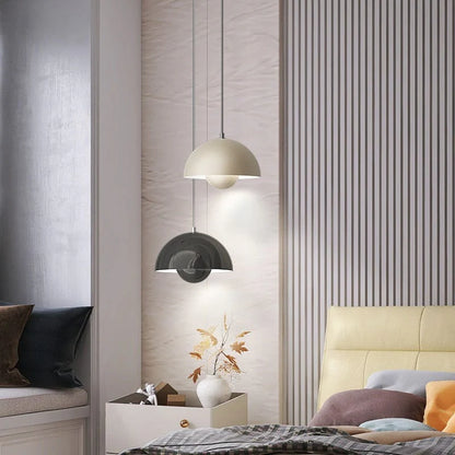 Flowerpot Pendant Lamp, Hanging LED Ceiling Light for Home Decor